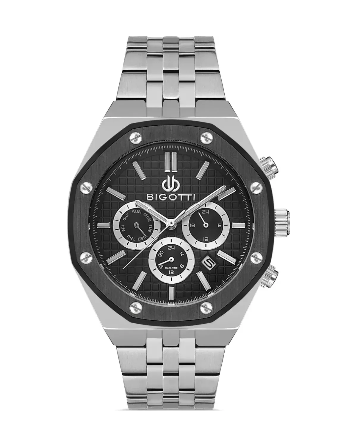 Bigotti Steel Chrono Men's Watch