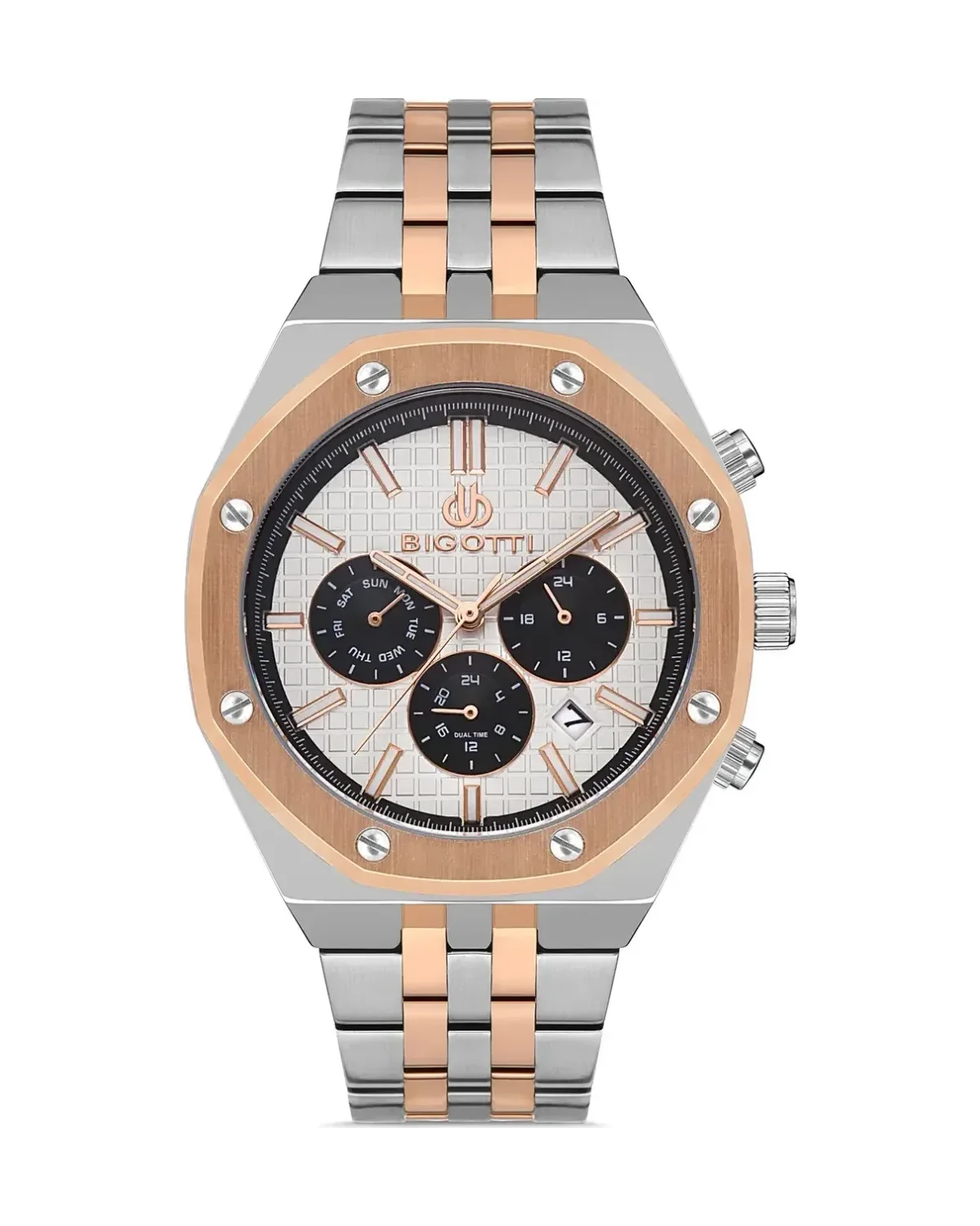Bigotti Steel Chrono Men's Watch
