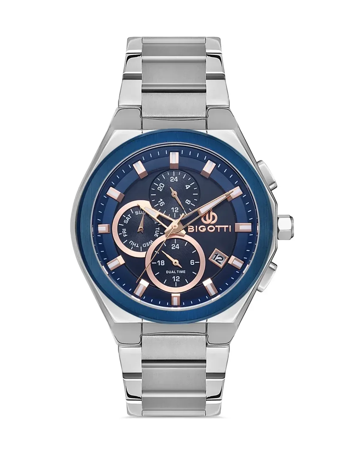 Bigotti Steel Chrono Men's Watch