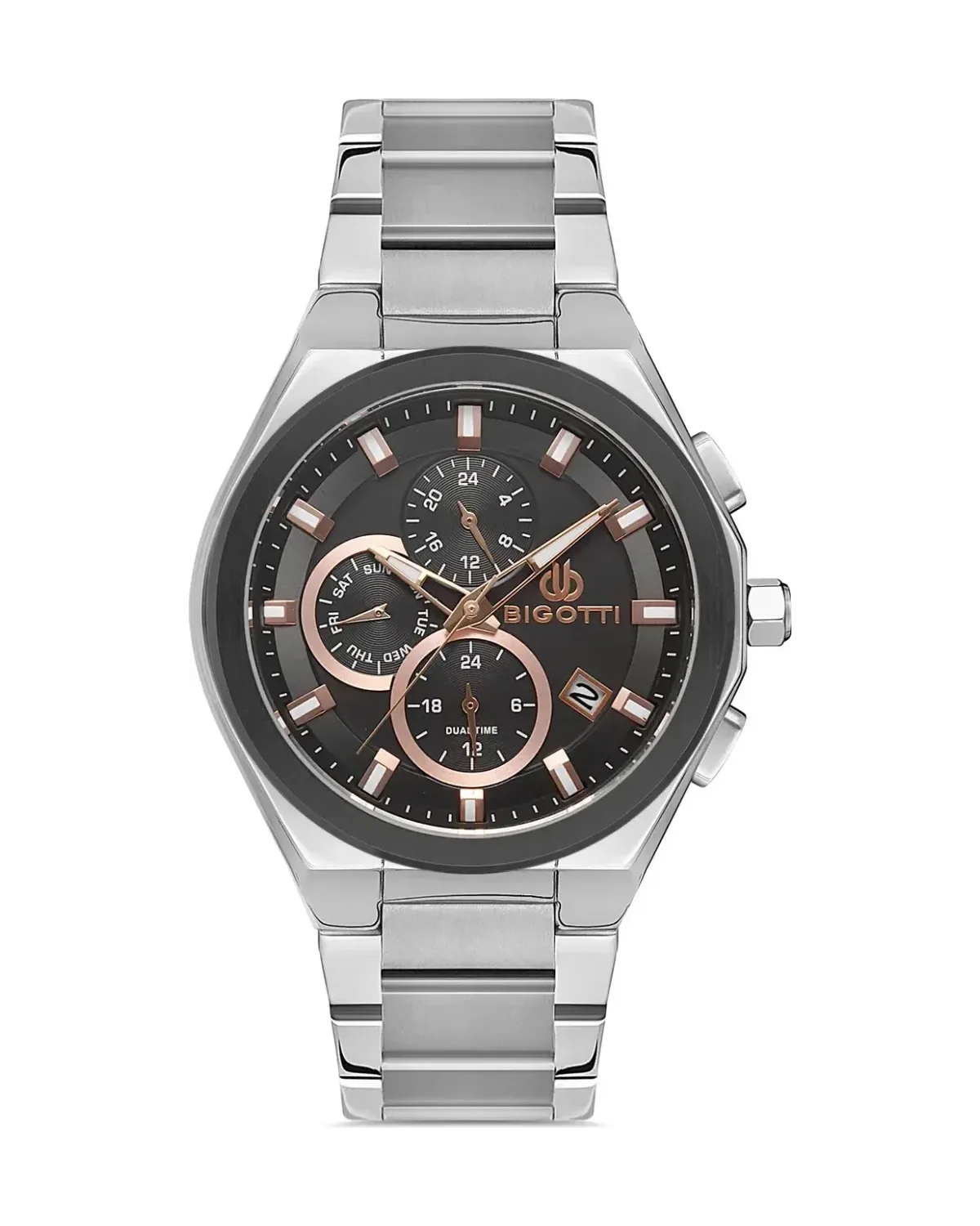 Bigotti Steel Chrono Men's Watch